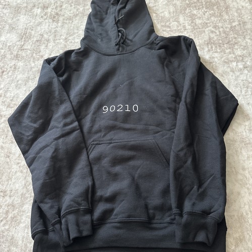 Felpa nera con - , cappuccio