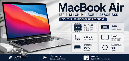 Apple macbook air - 13", m1