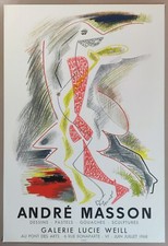 André MASSON - Affiche en
