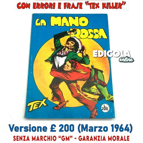 Fumetto tex willer numero 1 - tex,