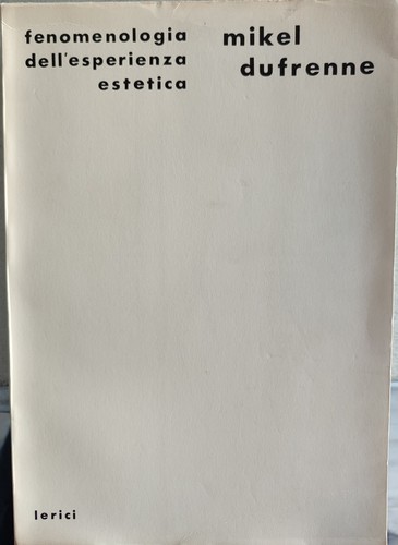 Fenomenologia dell esperienza - fenomenologia, dell'esperienza