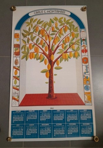 Calendario carl montanari 1983 - calendario,