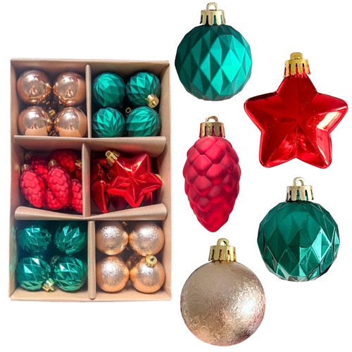 47er set palle natale - set,