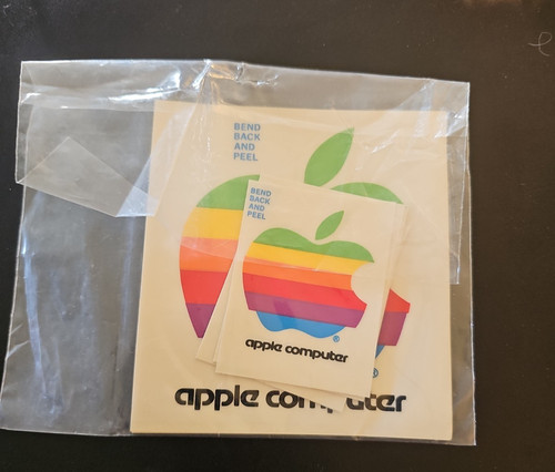 Adesivi logo arcobaleno apple - arcobaleno,