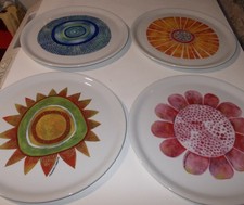 Set 4 piatti pizza design