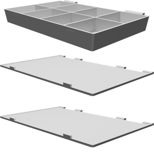 Scatola organizer per - organizer, viti