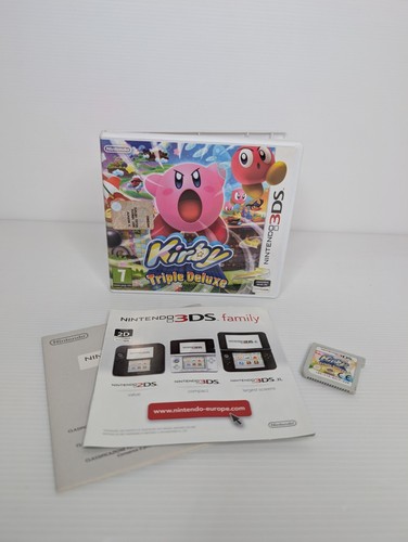 Kirby triple deluxe - deluxe, nintendo