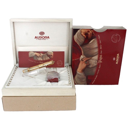 Penna stilografica aurora papa - penna,