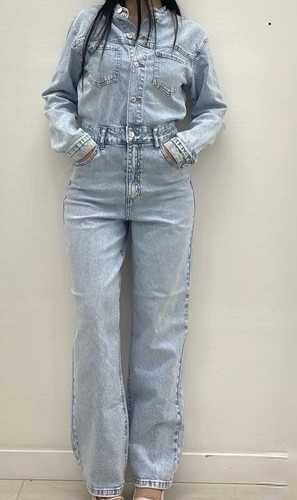 Tuta jumpsuit salopette denim - salopette,