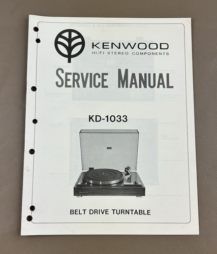 Kenwood 1033 giradischi - kenwood, kd-1033