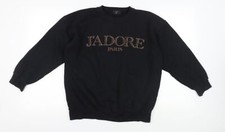 Paris felpa nera adore - paris,