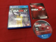NBA 2K17 -- Legend Edition Kobe Bryant Art (Sony PlayStation 4 PS4, 2017) gioco