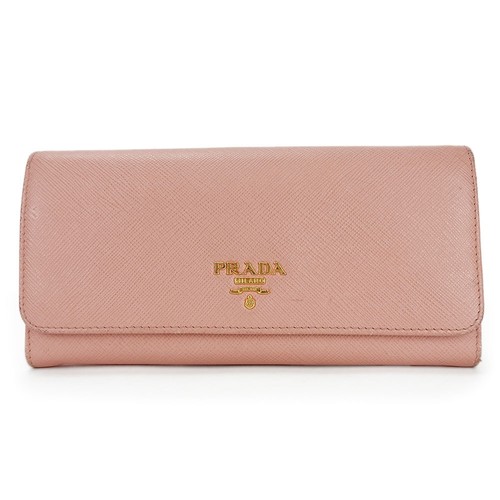 Portafoglio bifold rosa chiaro
