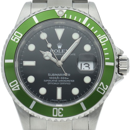 Rolex submariner date green - date,
