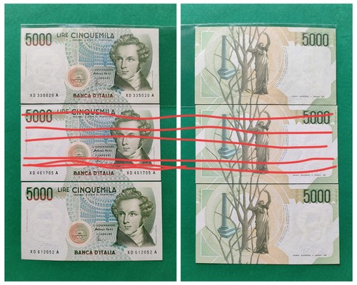 5000 lire repubblica - 5000,