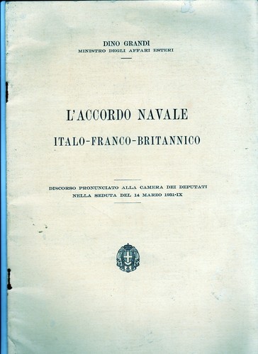 Accordo navale italo franco - accordo,