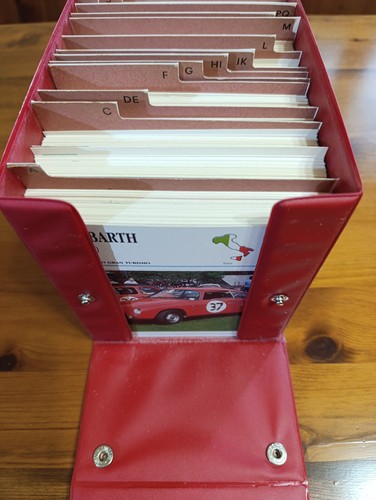 Auto collezione schede - auto, con
