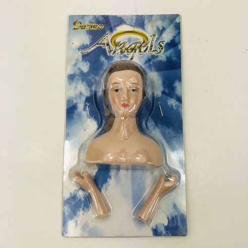 Doll parts porcelain brunette - porcelain,