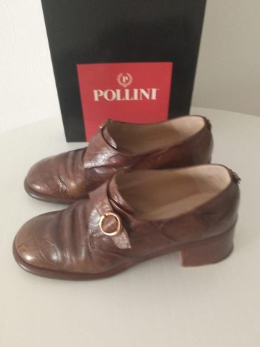 Pollini donna tacco pelle