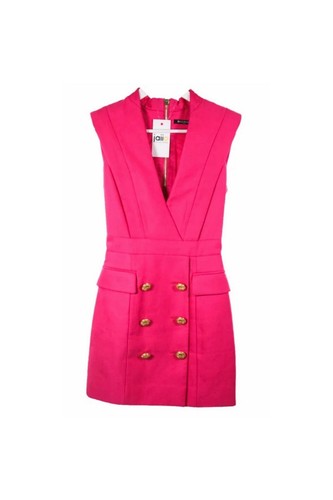 Abito balmain fucsia seta - abito,
