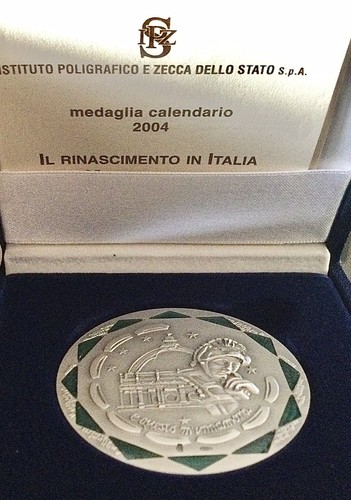 Medaglia calendario 2004 - medaglia,