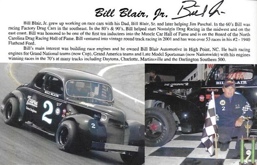 Cartolina firmata bill blair - cartolina,