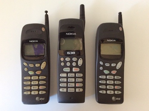 Vintage nokia cell - (x3),