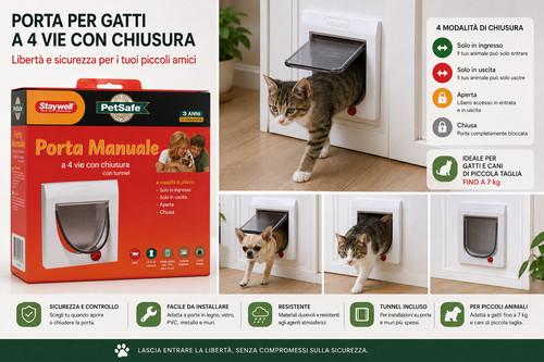 Porta per gatti cani piccola - per, e
