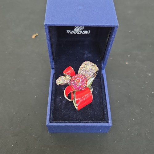 Anello fiocco nastro fiore