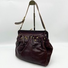 Borsa a mano Miu Miu pelle marrone 120 borsa archivio vintage Y2K Hobo borsa a tracolla originale