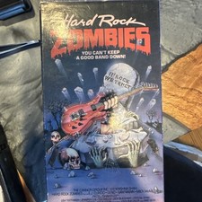 Hard Rock Zombies VHS Tape