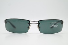 Occhiali Da Sole Vintage Persol 2196-S Argentati Neri Halbrand
