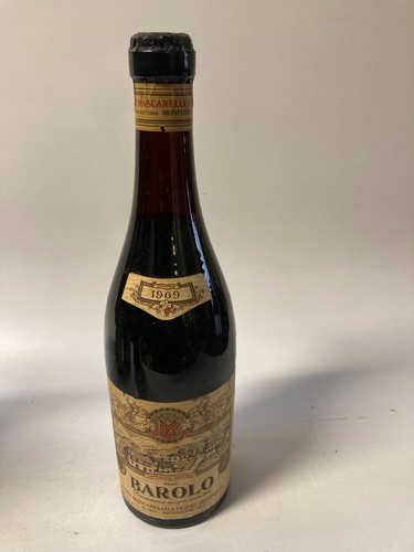Vino barolo mascarello 1969 - ,