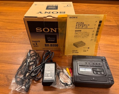 Sony d200 digital8 hi8 - gv-d200,