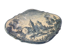 Piatto maiolica Albisola nello
