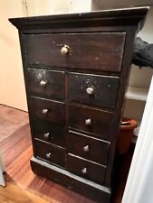 mobile antico primi 900 con cassettini da farmacia