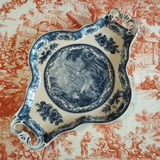 vassoio inglese  in porcellana