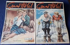 GRAND HOTEL RIVISTA N. 336 e 337 A.VII -1952. Fumetti di W. MOLINO . OTTIMI.