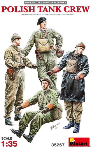 Miniart 35267 equipaggio - miniart, carro