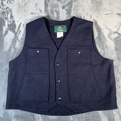Gilet lana orvis vintage uomo - gilet,