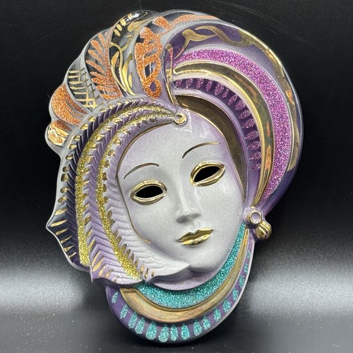 Maschera parete ceramica - maschera,