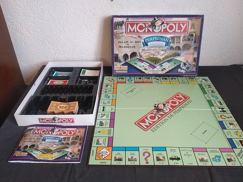 Rare jeu société monopoly - société,