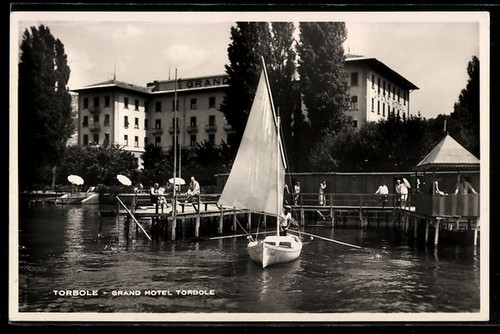 Cartolina torbole grand - cartolina, hotel