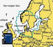 NUOVO Navionics 45XG Navionics Skagerrak & Kattegat SD/MSD 2024