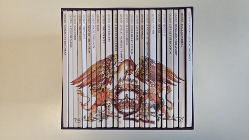 Queen dvd discografia - cd,