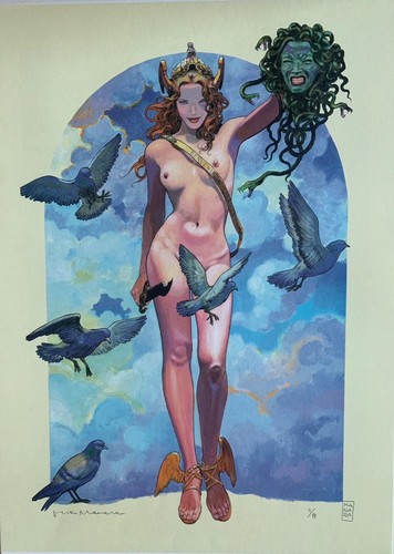 Milo manara perseo - milo, medusa
