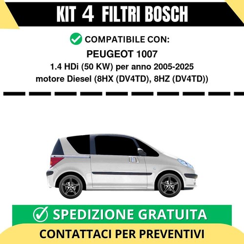 Kit filtri bosch - kit,