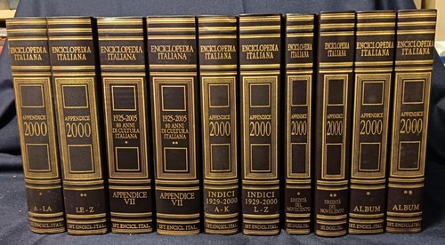 Enciclopedia italiana treccani - italiana,