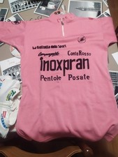 Maglia rosa giro d' Italia 1981 Battaglin. Castelli Taglia L