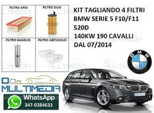 KIT TAGLIANDO 4 FILTRI BMW